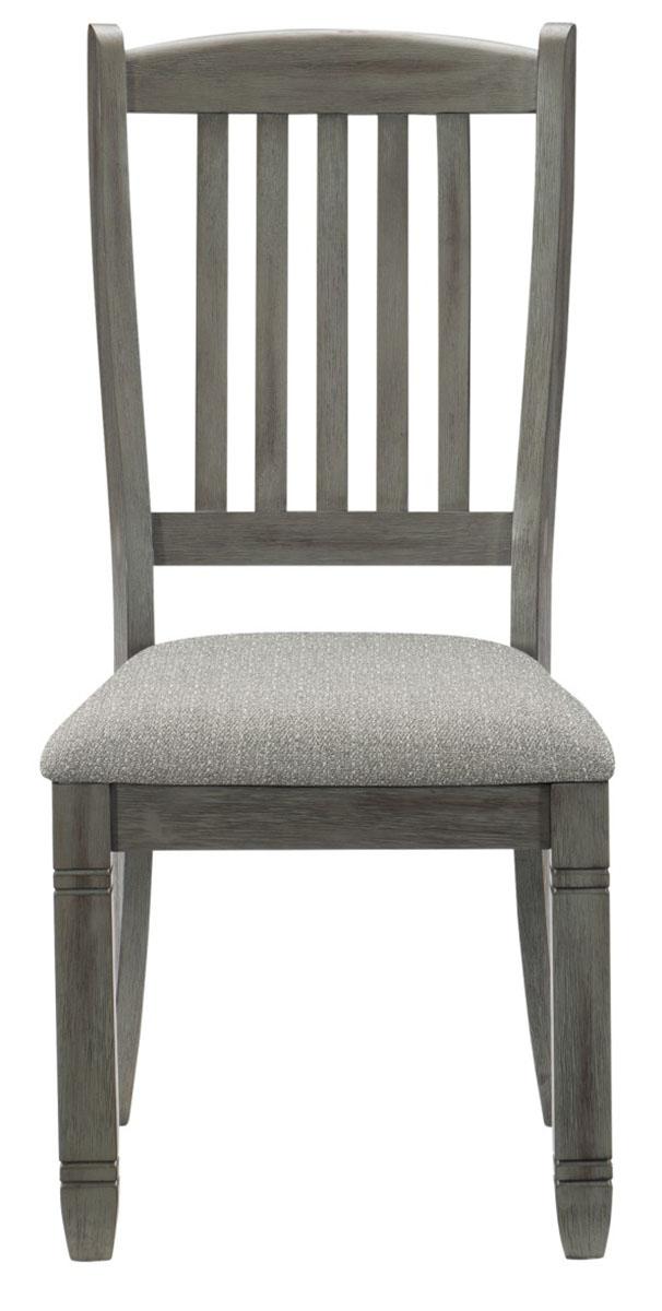 Homelegance Granby Side Chair in Antique Gray (Set of 2)