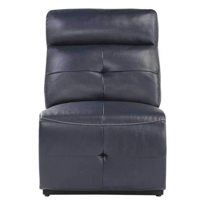 Homelegance Furniture Avenue Armless Chair in Navy 9469NVB-AC image
