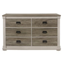 Arcadia Dresser in White & Weathered Gray 1677-5