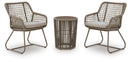 Majors Beach Outdoor Table and 2 Chairs