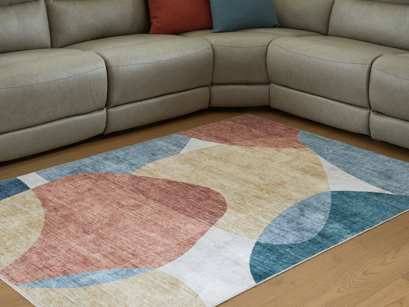 Chanleigh Washable 5' x 7' Area Rug