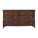 Cotterill 6 Drawer Dresser in Cherry 1730-5