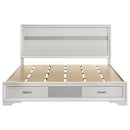 Miranda Panel Platform Storage Bed