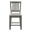 Granby Counter Height Chair in Antique Gray (Set of 2)