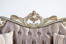 Albacete Loveseat Campage & Walnut