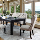 Sania 6 Pc Dining Table Set with Bench