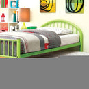 Rainbow Full Bed Black, White, Silver, Black, & Green