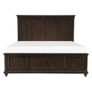 Cardona Queen Panel Bed in Driftwood Charcoal 1689-1*