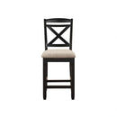 Baywater Counter Height Chair in Black (Set of 2)