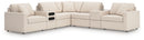 Modmax Balanced Sectional with Audio and Storage Consoles