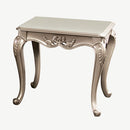 Albacete End Table Walnut & Campage