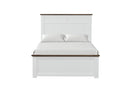 Pinetop Twin & Full Bed White & Blue