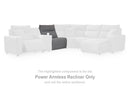 Modmax II Power Reclining Sectional with Chaise and Audio Console