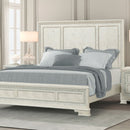 Stella Mia 4 Pc 5 Pc Queen Bedroom Set White & White
