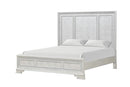 Stella Mia 4 Pc 5 Pc Queen Bedroom Set White & White