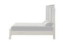 Stella Mia 4 Pc 5 Pc Queen Bedroom Set White & White