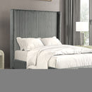 Cadwell E.King, Queen, & Full Bed White, Gray, & Black