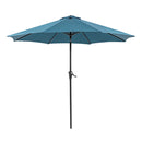 Tano 9' Outdoor Umbrella + 21" Round Base