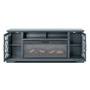 Fidel 74'' TV Console w/ Electric Fireplace