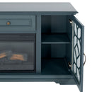 Fidel 74'' TV Console w/ Electric Fireplace