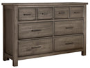 Vaughan-Bassett Chestnut Creek Dresser in Pewter image